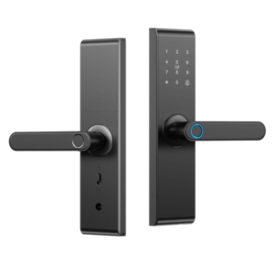 New 5050 Tuya Smart Electronic Door <b>Lock</b> with Fingerprint APP Unlock for Wood/Aluminum Door <b>Key</b> Included - Product Image 1