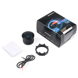 โวลต์มิเตอร์รถยนต์อเนกประสงค์ 12V สำหรับรถแข่ง พร้อมจอแสดงผล LED สีเขียวแบบดิจิตอล LCD วัดค่าความต้านทาน อุณหภูมิ และไฟฟ้ากระแสสลับ - Product Image 4