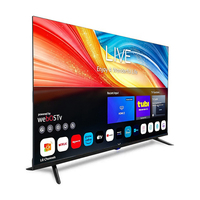 Televisor Inteligente Solar de 24 32 43 50 55 65 70 75 85 100 110 Pulgadas 4K LED con Diseño Ultrafino Android 60Hz Televisión Inteligente para Uso en Hoteles