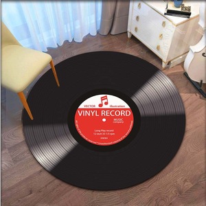 <span class=keywords><strong>Tapis</strong></span> décoratif pour salon en matériau écologique, <span class=keywords><strong>tapis</strong></span> <span class=keywords><strong>rond</strong></span> en <span class=keywords><strong>vinyle</strong></span> pour salle d'étude, <span class=keywords><strong>tapis</strong></span> en velours - Product Image 2