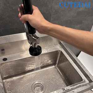 <span class=keywords><strong>Robinet</strong></span> de cuisine commercial à 3 compartiments en chrome pour hôtel, économiseur <span class=keywords><strong>d</strong></span>'<span class=keywords><strong>eau</strong></span>, avec douchette extractible murale - Product Image 5