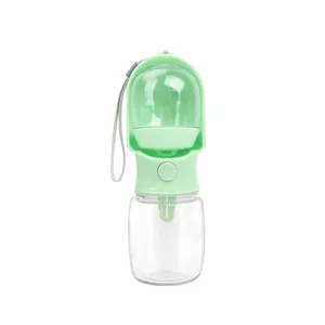 Portable Water Bottle For Dogs Outdoor Puppy Pet Travel Dog Drinking Water Bottle With Food Container Dispenser Bowl