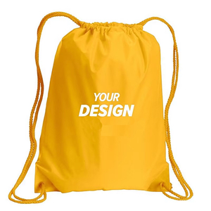 Bông thể thao ánh sáng không thấm nước phòng tập thể dục không dệt nylon khuyến mại Polyester Túi tùy chỉnh dây kéo Ba lô - Product Image 1