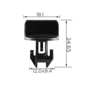 0za047automotive phổ hạn chế vị trí Clip tùy chỉnh nhiều kích cỡ của nhựa xe Fastener Clip lần lượt khóa Clip - Product Image 1