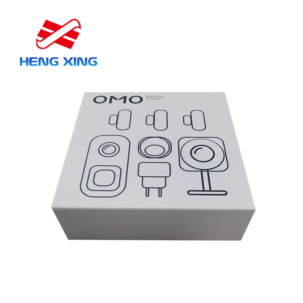 HENGXING Custom Logo Luxury Magnetic cardboard Packaging Paper Box Mobile Electronics Sets Packaging Gift Boxes