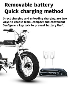 2025 Haute Puissance En Gros E-bike Véhicules 20 pouces 48V 18ah 500W <span class=keywords><strong>Tout</strong></span> <span class=keywords><strong>Terrain</strong></span> <span class=keywords><strong>Tout</strong></span>-<span class=keywords><strong>Terrain</strong></span> Gros Pneu Vélo Électrique De Montagne pour Adultes - Product Image 4