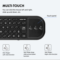 Télécommande vocale sans fil Awireless G60S Pro BT, souris gyroscopique sans fil 2,4 G, apprentissage IR, clavier intelligent pour téléviseur, projecteur