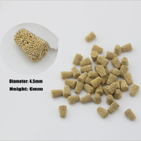 Elemen Filter Sintered Bubuk Tembaga 4*2.5mm yang Dapat Disesuaikan untuk Flamethrottling dan Tempering