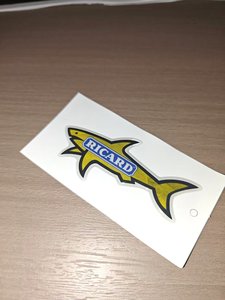 Nouveau 2026 Blnieece Autocollant Requin Tendance pour Réfrigérateur, Décorations 3D Étanche, Autocollants Requin, Autocollant Requin CP Company - Product Image 4