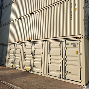 Conteneur maritime High <span class=keywords><strong>Cube</strong></span> 40 pieds avec porte latérale ouverte, isolé et personnalisable, avec 4 portes latérales, conteneur maritime 40HC - Product Image 5