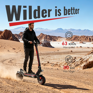 Patinete Eléctrico Plegable GT1LITE de 11 Pulgadas para Adultos, Profesional, con Rueda Grande de 200 mm, Freno Trasero Integrado, 80 km de Autonomía, 25 Ah, Almacén Local - Product Image 6