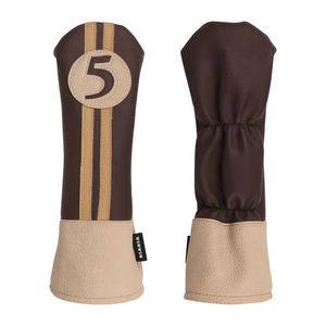 Housse <span class=keywords><strong>de</strong></span> tête <span class=keywords><strong>de</strong></span> club <span class=keywords><strong>de</strong></span> <span class=keywords><strong>golf</strong></span> personnalisée en cuir PU premium pour fairway (3 ou 5 clubs) – Housse <span class=keywords><strong>de</strong></span> tête <span class=keywords><strong>de</strong></span> <span class=keywords><strong>golf</strong></span> OEM personnalisable - Product Image 3