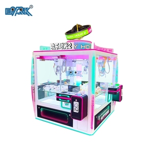 Máquina Expendedora de Regalos Comercial que Funciona con Monedas, Grúa de Garra y Atrapa Dulces para 4 Personas, Ideal para Bares y Reuniones Sociales - Product Image 1