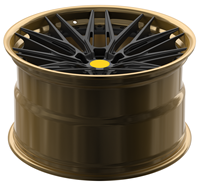 Jantes forgées 2 pièces polies miroir GS Custom pour voitures particulières 19 20 21 22 pouces 5x114.3 5x112 5x120 pour McLaren Lamborghini