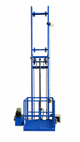 Plateforme élévatrice de marchandises électrique hydraulique certifiée CE, capacité 1000kg-2000kg, hauteur de levage 9m, plateau 1,5m, pour entrepôt et fret