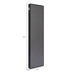 Panel Terapi Cahaya Merah 5000W, Tinggi 68 inci, 1008 LED, Desain Chip Ganda 660nm 850nm, Perawatan Seluruh Tubuh, Vertikal dan Horizontal - Product Image 4