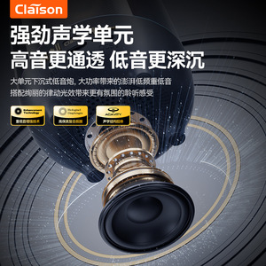 Claison Portable <b>Speaker</b> With Powerful Audio Unit Deep Bass High Sound Quality For Home Car Outdoor Use - Product Image 1