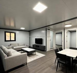 Casa Contenedor de Panel Sándwich de Acero Expandible de 40 Pies, Diseño Moderno, 3 Dormitorios, Bajo Costo, para Oficina, Hotel, Villa, Uso en Exteriores - Product Image 4