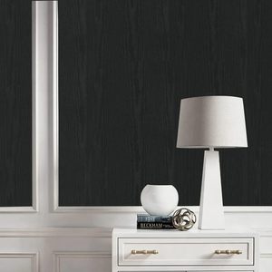 <span class=keywords><strong>Papel</strong></span> Tapiz Autoadhesivo de <span class=keywords><strong>Vinilo</strong></span> PVC con Diseño de Madera Negra, Impermeable, para Dormitorio, Sala de Estar, Uso en Exteriores, Ecológico, Decorativo, DIY - Product Image 5