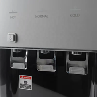 Meilleure vente mini distributeur d'eau RO de glace chaude et froide de bureau prix de la machine de purification de l'eau avec filtres pour la maison