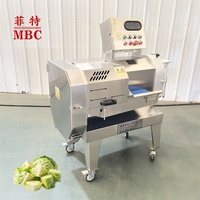 Máquina Cortadora de Repollo Automática MBC con Equipo de Procesamiento de Vegetales de Acero Inoxidable para Rebanar y Triturar