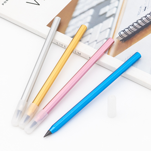 Lápiz sin fin de metal sin tinta lápiz eterno tecnología negra eco Forever HB lápiz para la escuela Oficina dibujo escritura gráficos - Product Image 3
