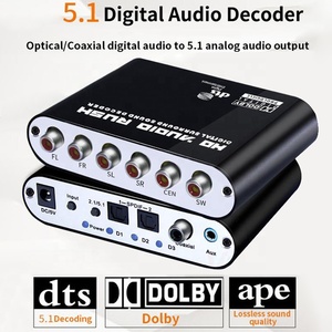 Xput-decodificador de sonido Digital DTS/AC3 DTS/AC3, convertidor analógico de 5,1 canales, 5,1 canales, AC3, DTS - Product Image 3