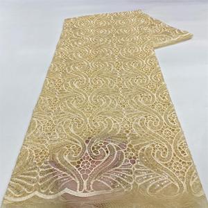 Materiales <span class=keywords><strong>para</strong></span> <span class=keywords><strong>Bodas</strong></span>, Encaje Africano, Telas Económicas en Stock, Tela de Encaje de Malla Francesa <span class=keywords><strong>para</strong></span> <span class=keywords><strong>Vestidos</strong></span> de Fiesta en Gambia, <span class=keywords><strong>Comprar</strong></span> Tela Barata en Línea - Product Image 2