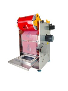Hot Sale Heat <strong>Sealing</strong> <strong>Machine</strong> for Beverage Foil <strong>Cans</strong> Packaging in Food Delivery &amp; Supermarket Deli Sections - Product Image 4
