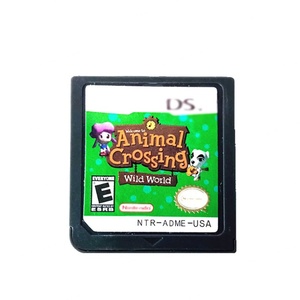 มีสินค้าในสต็อก เวอร์ชั่นยุโรปหรืออเมริกา เกมย้อนยุคใหม่เอี่ยม Animal Crossing Wild World สำหรับเครื่องเล่นวิดีโอเกม nds - Product Image 1