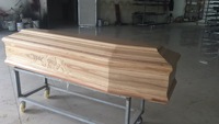 Ataúd Funerario de Madera Antiguo