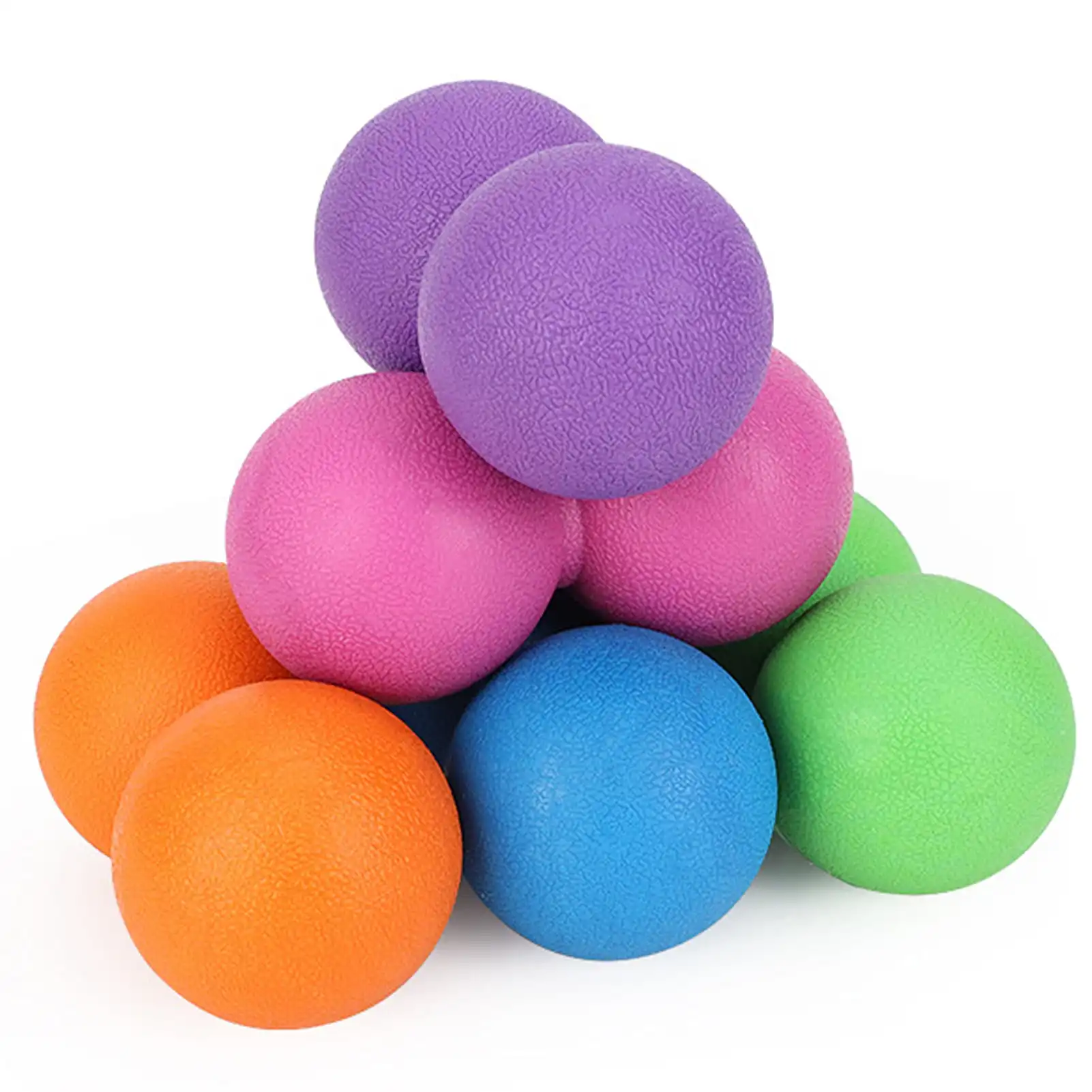 Boule de massage sportive en silicone par le fabricant pour les muscles endoloris dans les épaules cou dos pied libération du corps