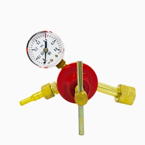 Regolatore bombola <span class=keywords><strong>Gas</strong></span> naturale butano metano tipo russo ottone gpl - Product Image 1