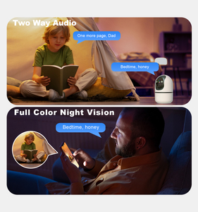 Giá rẻ 3MP trong nhà thông minh CCTV mạng không dây Camera An Ninh với hai chiều âm thanh mini PTZ bé màn hình - Product Image 5