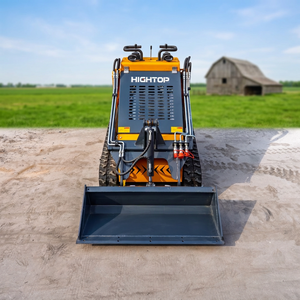 Minicargadora compacta con carrocería estrecha de 1025 mm y altura de elevación de 2105 mm para proyectos de acceso estrecho en patios traseros y entradas de portones. - Product Image 1