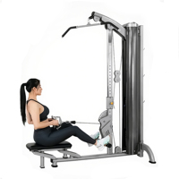 Machine professionnelle de musculation en acier pour salle de sport, équipement commercial de tirage vertical à câble