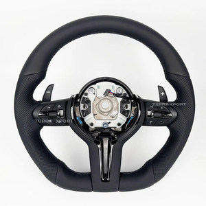Volante Deportivo de Cuero M Sport para BMW Serie F, Compatible con BMW F56 F30 340i X3 F25 F33 X1 F48 F10 f34 gt 550i F10 F02 F87 M2 f20 F16 F48 - Product Image 2
