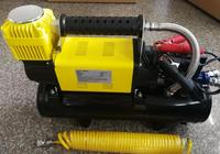 Pompe à air de voiture en métal robuste, cylindre de 60MM cc 12v ou cc 24v, sortie maximale de 160l/min avec réservoir de 8l