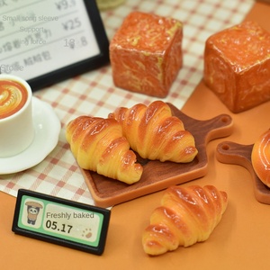 Miniature Eco-Friendly Resin DIY Accessories 3D Small Food Snacks Ornaments for Kids New Play House Jewelry Cake <b>Slime</b> <b>Charm</b> - Product Image 2