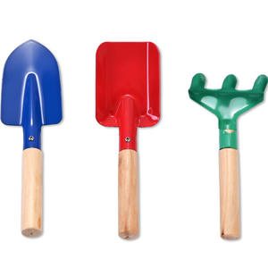 Outils de jardinage, <span class=keywords><strong>pelle</strong></span> de jardin, <span class=keywords><strong>jouet</strong></span> de jardinage pour enfants, <span class=keywords><strong>mini</strong></span> <span class=keywords><strong>pelle</strong></span> à main <span class=keywords><strong>en</strong></span> bois, ensemble de râteau - Product Image 1