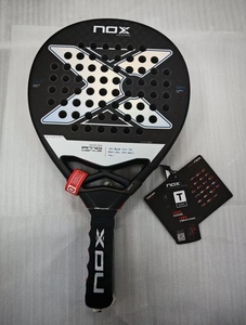 Racchetta da Tennis TAICOOL 0001 con Pannello in Fibra di Carbonio e Nucleo in Gomma Nera MLD, Peso 360g, Bilanciamento Personalizzato - Product Image 4