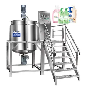 LINHE Chemicals Process Liquid Detergent Dishwasher Buffer storage liquid blending heating mixing and homogenizing machine