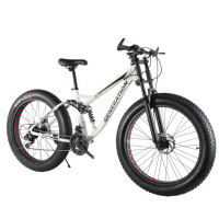 Vélo de montagne 26 pouces, suspension intégrale, VTT, Fat Bike, pneus 4.0, frein à disque hydraulique, vélo de montagne pour adultes