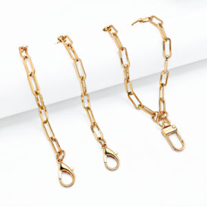 Chaîne spéciale en métal pour téléphone portable en acier inoxydable doré élégant pour étui <span class=keywords><strong>iphone</strong></span> en cuir collier sac ceinture tissu accessoires de téléphone - Product Image 1