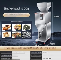 Machine de remplissage verticale quantitative pour granulés, poudres, céréales, assaisonnements et sucre en sachets