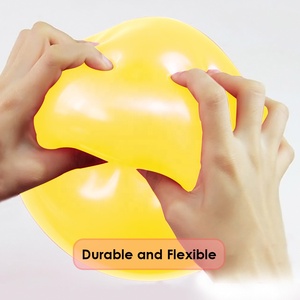 Décorations de fête de haute qualité, fournitures sur le thème des fêtes, ballons en latex naturel 100 %, 10 pouces, couleur arc-en-ciel mate, biodégradables, écologiques - Product Image 6