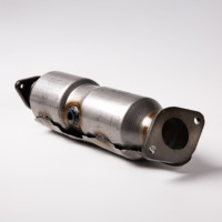 Convertidor Catalítico Universal de Alto Flujo HEYA para Autos de Gasolina, Acero Inoxidable, Estándar de Emisiones Euro III, Posición Trasera