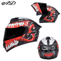 Nouveau casque de moto électrique ABS Dual Sport pour une utilisation universelle unisexe en hiver et quatre saisons
