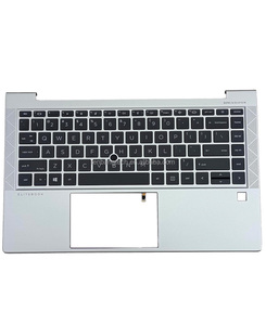 Pièces d'ordinateur pour HP Elitebook 840 845 G7 G8, pour M52490-001M36312-001, coque supérieure du repose-poignets avec clavier rétroéclairé - Product Image 1