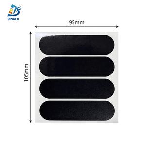 Pegatina de <span class=keywords><strong>casco</strong></span> de alta visibilidad, pegatinas reflectantes para motocicleta, pegatina negra para <span class=keywords><strong>casco</strong></span> - Product Image 2